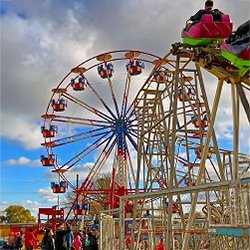Ir a un parque de diversiones